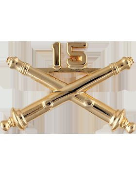 No-Shine (NS-OR-FA-0015) 15th Field Artillery Officer 15 (Top) (Pair)