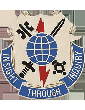 0223 Military Intelligence Bn Unit Crest (Insight Through Inquiry)