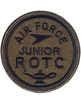 Air Force Junior ROTC Round Subdued Patch