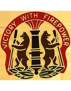 0135 Field Artillery Bde Unit Crest (Victory With Firepower)