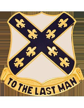0133 Engineer Bn Unit Crest (To The Last Man)