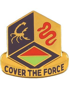0460 Chemical Bde Unit Crest (Cover The Force)