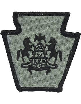 Pennsylvania National Guard Headquarters ACU Patch with Fastener (PV-NG-PA)