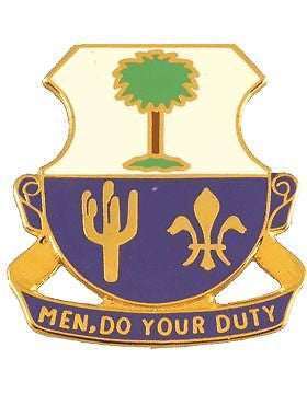 0163 Infantry Unit Crest (Men Do Your Duty)