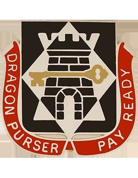 0126 Finance Bn Unit Crest (Dragon Purser Pay Ready)