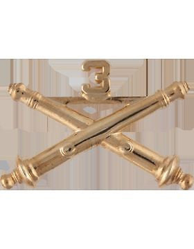 No-Shine (NS-RO-FA-003) 3rd Field Artillery Officer Regimental BOS (Pair)