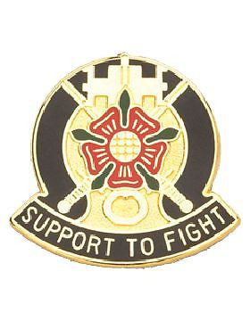 0155 Support Bn Unit Crest (Support To Fight)
