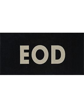 IR Patch Explosives Ordnance Demolition (EOD) Desert Tan (IR-7018-DT)