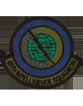 48th Intelligence Squadron Full Color Patch 3 1/8" x 2 3/4"