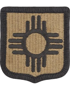 New Mexico National Guard Headquarters Scorpion Patch with Fastener (PMV-NG-NM)