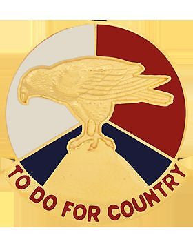 0079 Army Reserve Command Unit Crest Left (To Do For Country)