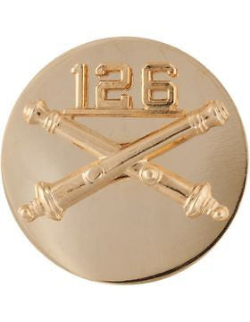 No-Shine (NS-RE-FA-126) 126th Field Artillery and US Enlisted (Pair)