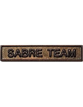 ROTC Ribbon Device (RC-RD219) Sabre Team Bronze