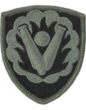 0059 Ordnance Brigade ACU Patch with Fastener (PV-0059A)