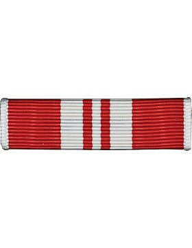 Ribbon (U-R329) White and Red Alternating