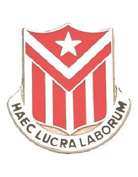 0544 Engineer Bn Unit Crest (Haec Lucra Laborum)