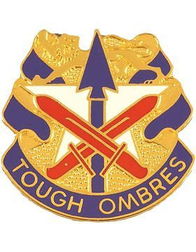 0090 Regiment Support Command Unit Crest (Tough Ombres)