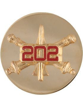 No-Shine (NS-RE-ADA-0202) 202nd Air Defense Artillery Enlisted (Pair)