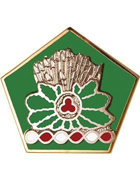 Ohio State HQ ARNG Unit Crest (No Motto)