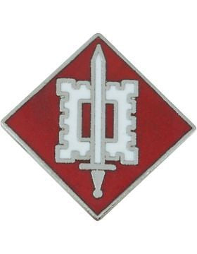 No-Shine (NS-T-P-0018C) 18th Engineer Brigade Tie Tac