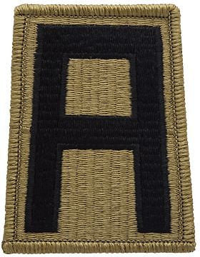 PMV-0001D 1st Army Scorpion Patch with Fastener  (A-1-1)