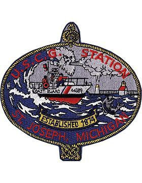 N-CG009 United States Coast Guard Station St. Joseph Michigan Patch