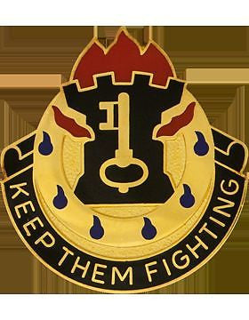 0563 Support Bn Unit Crest (Keep Them Fighting)