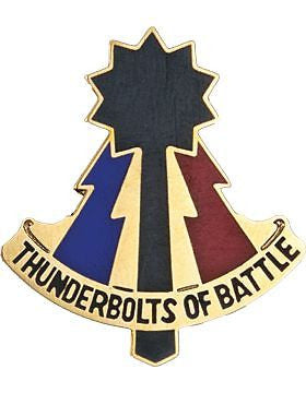 0194 Armored Bde Unit Crest (Thunderbolts Of Battle)