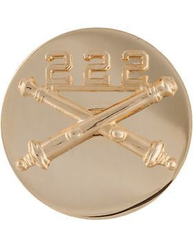 No-Shine (NS-RE-FA-222) 222nd Field Artillery and US Enlisted (Pair)