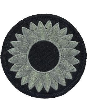 Kansas National Guard Headquarters ACU Patch with Fastener (PV-NG-KS)