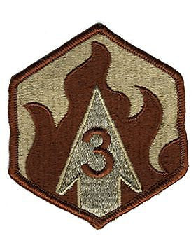 3 Chemical Brigade Desert Patch
