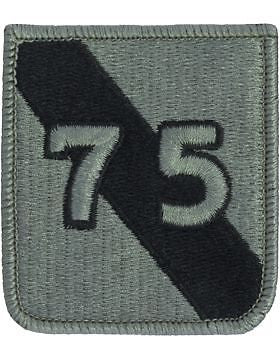 0075 Infantry Division ACU Patch with Fastener (PV-0075B)