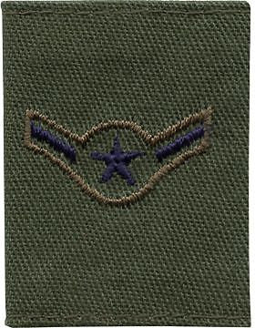 USAF Gortex Loop Rank (101) Airman Subdued (AF-GL101)