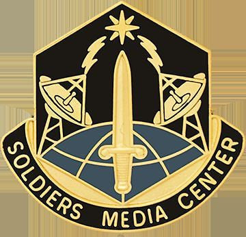 US Army Soldiers Media Center Unit Crest (Soldiers Media Center)