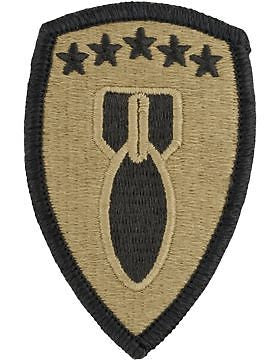 0071 Ordnance Group Scorpion Patch with Fastener (PMV-0071A)