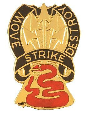 0116 Cavalry Bde Unit Crest (Move Strike Destroy)