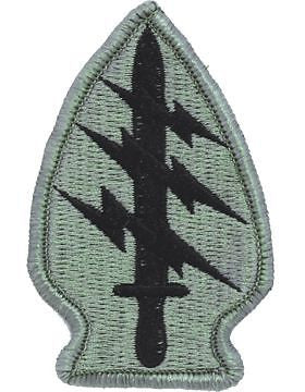 Special Forces ACU Patch with Fastener (PV-SFORC)