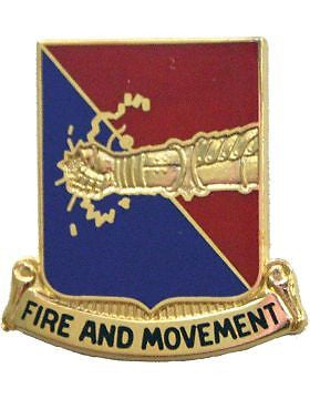 0303 Armor Unit Crest (Fire And Movement)