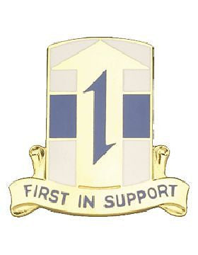 0021 Support Command Unit Crest (First In Support)