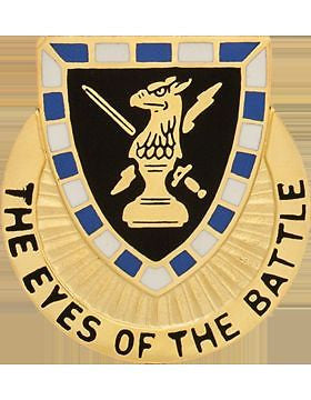 542 Military Intelligence Bn Unit Crest (The Eyes Of The Battle)