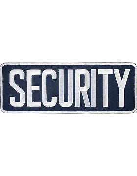 Novelty (U-N104B) Security 11" Patch White on Midnight Navy