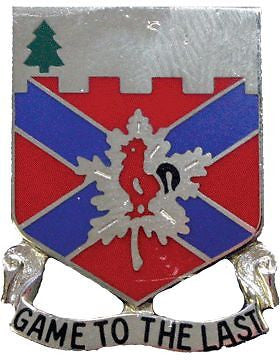 0243 Regiment Unit Crest (Game To The Last)