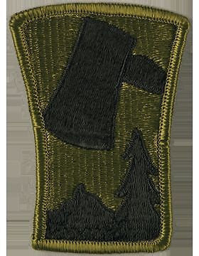 70 Infantry Division Subdued Patch