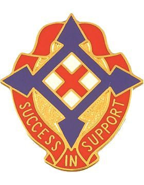 0050 Support Group Unit Crest (Success In Support)
