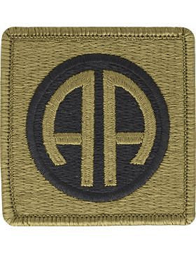 0082 Airborne Division Scorpion Patch with Fastener (PMV-0082A)