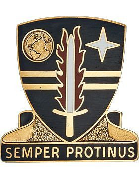 0409 Support Bde Unit Crest (Semper Protinus)