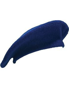Beret (BT-C16) Dark Royal Adjustable Beret without Pip No Sweatband