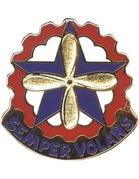 Avcrad Control Element Unit Crest (Semper Volans)