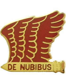 0101 Airborne Division Artillery Unit Crest (De Nubibus)