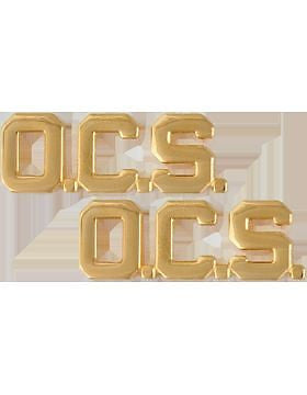 No-Shine (NS-OS236) Officer Candidate School and OCS Officer 1/2 Tall (Pair)